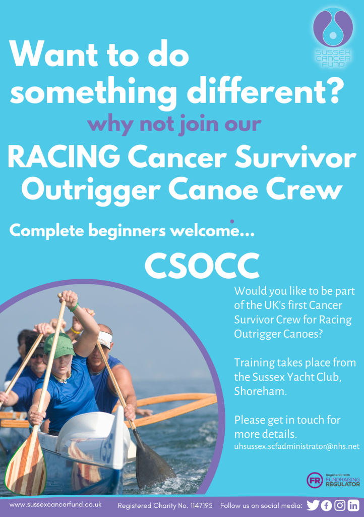 Would you like to be part of the UK's first Cancer Survivor Crew for Racing Outrigger Canoes?