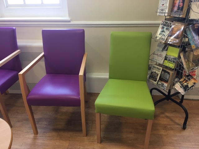 Waiting room chairs