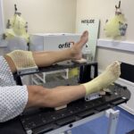 A patient in a hospital room